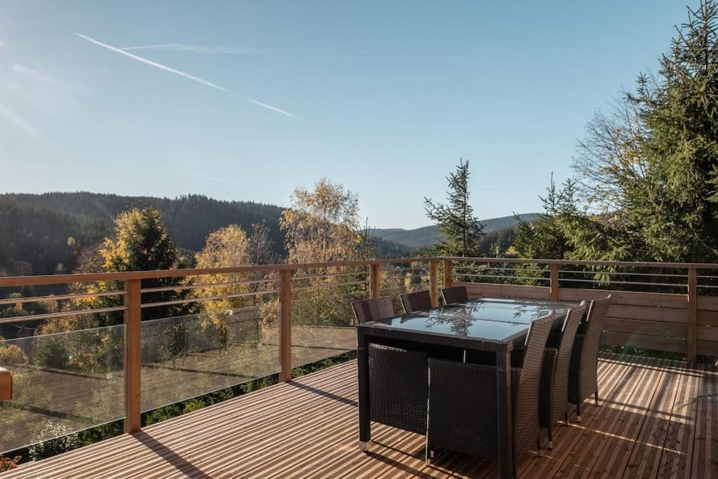 Le Cerf, Chalet Cocooning Avec Piscine Et Billard Ban-sur-Meurthe-Clefcy Extérieur photo