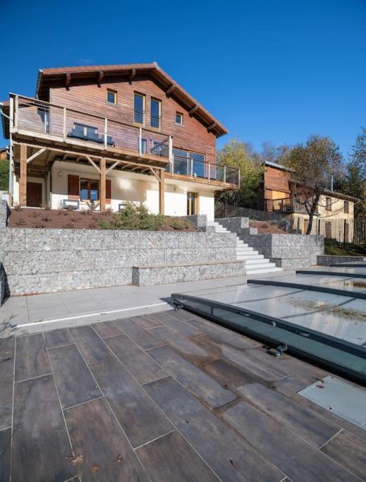 Le Cerf, Chalet Cocooning Avec Piscine Et Billard Ban-sur-Meurthe-Clefcy Extérieur photo