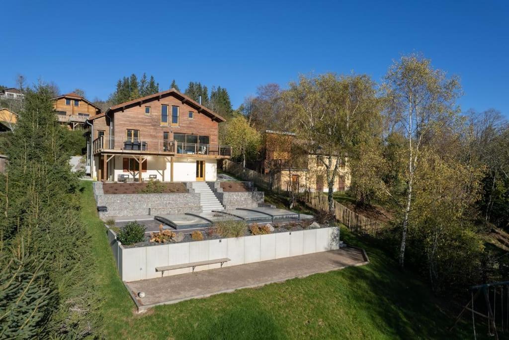 Le Cerf, Chalet Cocooning Avec Piscine Et Billard Ban-sur-Meurthe-Clefcy Extérieur photo